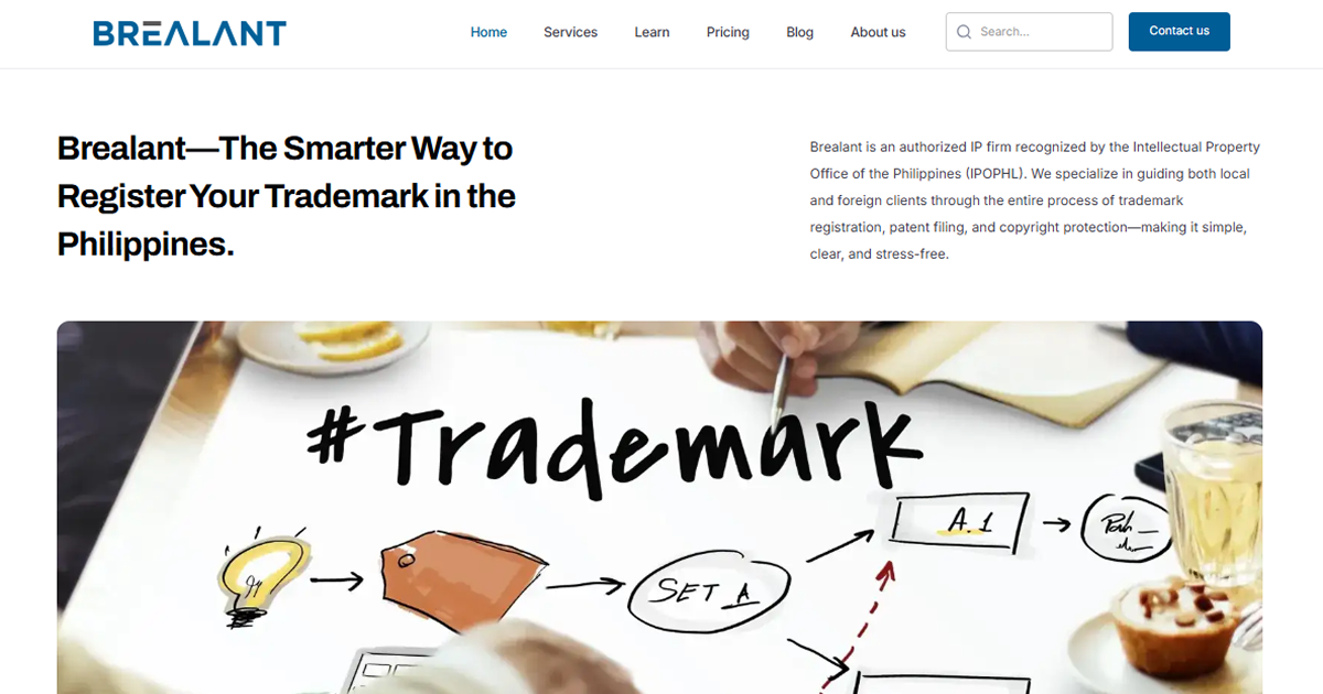 View of Philippines Trademark Registration | Intellectual Property Services